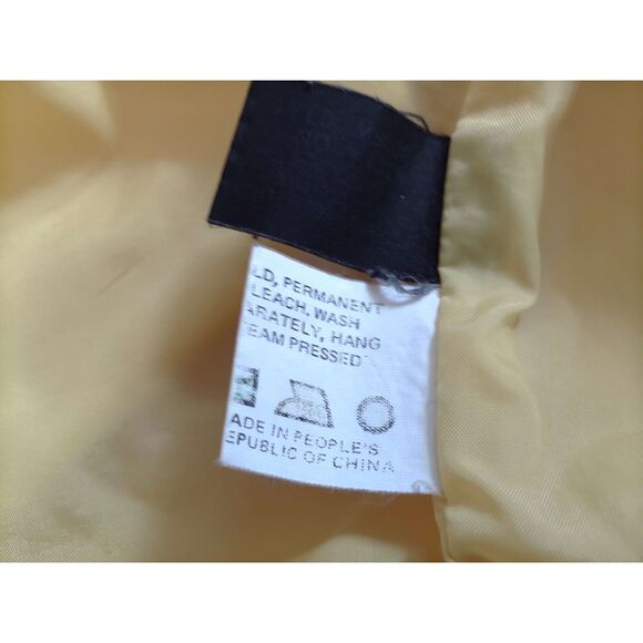 Vintage Pacific Trail Yellow Jacket Sz M Bomber Windbreaker Coat Excellent Cond. - Picture 7 of 7
